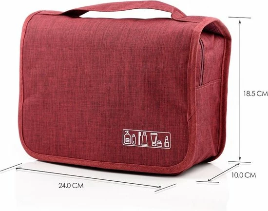 Promo ๐ Merkloos Decopatent® Ophangbare Toilettas Met Haak - Dames & Heren - Travel Bag Organizer - Waterdichte Reis Tas - Mannen & Vrouwen - Blauw ๐ 9 Promo ๐ Merkloos Decopatent® Ophangbare Toilettas Met Haak - Dames & Heren - Travel Bag Organizer - Waterdichte Reis Tas - Mannen & Vrouwen - Blauw ๐ - Afbeelding 7