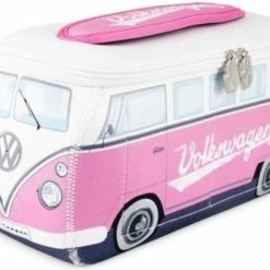 Flash-uitverkoop 😉 Brisa Toilettas Volkswagen VW Bus T2 (Bulli) - Large - Kleur : Roze/pink 💯