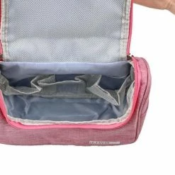 Beste deal 🧨 Merkloos Decopatent® Ophangbare Toilettas Met Haak - Dames & Heren - Travel Bag Organizer - Waterdichte Reis Tas - Mannen & Vrouwen - Grijs 🌟 -Samsonite Winkel 550x439 4