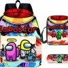Korting 💯 Overige Merken Among Us Impostor Rugzak Set Met Schoudertas En Etui - Kinderrugtas- Schooltas - Reistas 🌟 -Samsonite Winkel 550x442 1