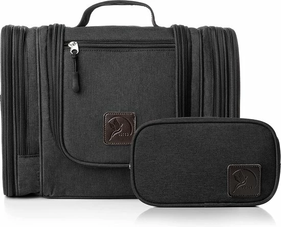 Beste Verkoop โ๏ธ Merkloos Toilettas Voor Heren EN Dames Zwart, LEEG , Ritsvak, Groot, Waterdicht, Voor Koffer, ๐ Handbagage , Toilettas Voor Op Reis ๐ 3 Beste Verkoop โ๏ธ Merkloos Toilettas Voor Heren EN Dames Zwart, LEEG , Ritsvak, Groot, Waterdicht, Voor Koffer, ๐ Handbagage , Toilettas Voor Op Reis ๐