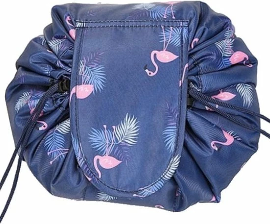 Uitgang ⭐ Fako Fashion® - Magic Travel Pouch - Cosmetic Opberg Tas - Make-up Opbergsysteem - Make-up Toilettas - Reistas - Cosmetica Accessoires Organiser - Handige Toilettas - Flamingo Donkerblauw 🔥 3 Uitgang ⭐ Fako Fashion® - Magic Travel Pouch - Cosmetic Opberg Tas - Make-up Opbergsysteem - Make-up Toilettas - Reistas - Cosmetica Accessoires Organiser - Handige Toilettas - Flamingo Donkerblauw 🔥