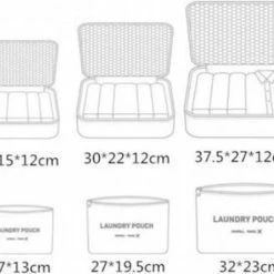 Korting π Jealie Packing Cubes 6-delig - Kleding Organiser Set - Opbergzakken - Reis Zakken - Inpak Kubussen - π Backpack - Reizen - Blauw π₯° 9 Korting π Jealie Packing Cubes 6-delig - Kleding Organiser Set - Opbergzakken - Reis Zakken - Inpak Kubussen - π Backpack - Reizen - Blauw π₯° -Samsonite Winkel 550x458 3