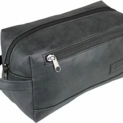 Uitgang 🌟 Fana Bags Toilettas Vintage Leather Look - Toilettas/make-up Tas Met Handvat Voor Heren/dames - Reis Toilettassen - 👜 Handbagage 😀 -Samsonite Winkel 550x466