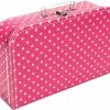Beste deal 🔥 Mechato Kinder Koffertje FUCHSIAROZE / WIT STIP 35 Cm Karton. Decoratie, Opbergen Pokemon Kaartjes, Opbergen Mondkapjes, Opbergen Pop It Fidget Toys,speelgoed, Logeer Partij, Kinderkoffer. 🛒 -Samsonite Winkel 550x486