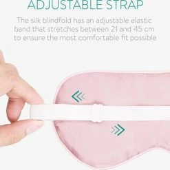Nieuw 😍 Navaris Oogmasker Van 100% Zijde – Superzacht Slaapmasker Van Natuurlijk Zijde - Met Verstelbaar Bandje - Roze 😉 -Samsonite Winkel 550x487