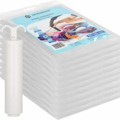 Beste Verkoop 🥰 Springos Vacuümzakken Set | Opbergzakken Kleding | Herbruikbaar | 10 Stuks | 50 X 60 Cm | Transparant | Inclusief Pomp ⌛ -Samsonite Winkel 550x487 4