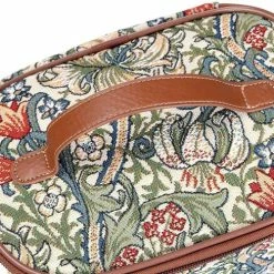 Uitgang ✨ Signare - Toilettas - Gobelin - Gouden Lelie - Golden Lily - Bloemen 🔔 -Samsonite Winkel 550x488