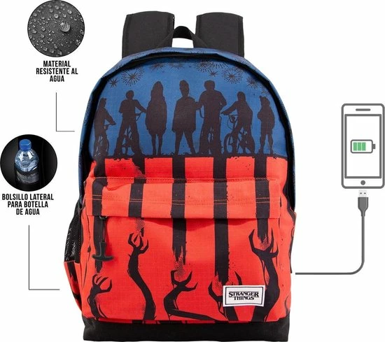 Goedkoopste ⌛ Stranger Things - Rugzak - Hoogte 44cm ✔️ 4 Goedkoopste ⌛ Stranger Things - Rugzak - Hoogte 44cm ✔️ - Afbeelding 2