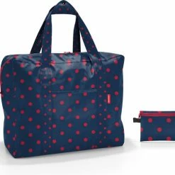 Beste Pirce 👍 Reisenthel Mini Maxi Touringbag Reistas - Opvouwbaar - 40L - Mixed Dots Red Rood ⭐ -Samsonite Winkel 550x490 2