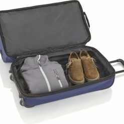 Korting ✨ Travelite Basics Wheeled Duffle 70cm Expandable Navy/Orange 👏 34 Korting ✨ Travelite Basics Wheeled Duffle 70cm Expandable Navy/Orange 👏 -Samsonite Winkel 550x501 1