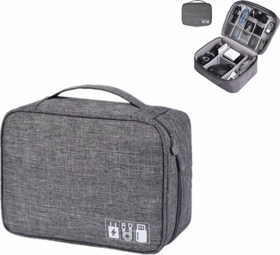 Aanbiedingen 𧨠Fop En Bij Travelorganizer Electronica Grijs - Reis Organiser Oplader - Opberger Vakantie / Travel - Reisorganizer π€© 3 Aanbiedingen 𧨠Fop En Bij Travelorganizer Electronica Grijs - Reis Organiser Oplader - Opberger Vakantie / Travel - Reisorganizer π€©