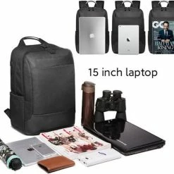 Gloednieuw ✔️ Pro-Care Rugtas/Backpack Antidiefstal - Waterproof Oxford Fabric - 2 USB Aansluiting - Tot 15.6inch Laptop - Extra Ventilatie - Voor Werk, School Of Reizen - Heren/Dames Met Rits - Zwart ⭐ -Samsonite Winkel 550x503 5
