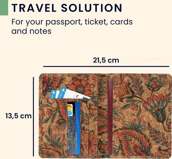 Beste Verkoop 𧨠Kwmobile Paspoorthouder Gemaakt Van Kurk - Paspoorthoes Voor Paspoort, Tickets En Pasjes - Design π 7 Beste Verkoop 𧨠Kwmobile Paspoorthouder Gemaakt Van Kurk - Paspoorthoes Voor Paspoort, Tickets En Pasjes - Design π - Afbeelding 5