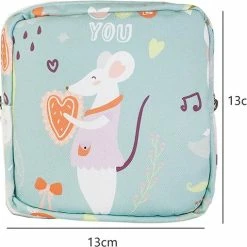 Korting ❤️ Marishop Maandverband Tasje - Make-up Tasje - Handig Opberg Tasje - Dames - Beige Plant 🌟 -Samsonite Winkel 550x509 1