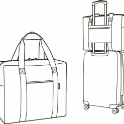 Coupon 🥰 Reisenthel Mini Maxi Touringbag Reistas - Opvouwbaar - 40L - Signature Navy Blauw ✨ -Samsonite Winkel 550x510