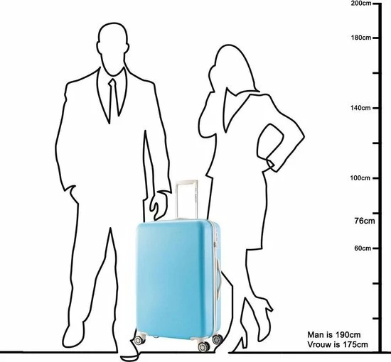 Gloednieuw โญ Decent Star Maxx Large Koffer - 76 Cm - TSA Slot - Pastel Roze ๐งจ 20 Gloednieuw โญ Decent Star Maxx Large Koffer - 76 Cm - TSA Slot - Pastel Roze ๐งจ - Afbeelding 18