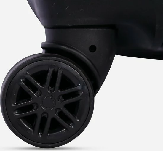 Promo ๐ ©TROLLEYZ - Bali No.22 - Reiskoffer 69cm Met TSA Slot - Dubbele Wielen - 360° Spinners - 100% ABS - Reiskoffer In Night Black ๐ 7 Promo ๐ ©TROLLEYZ - Bali No.22 - Reiskoffer 69cm Met TSA Slot - Dubbele Wielen - 360° Spinners - 100% ABS - Reiskoffer In Night Black ๐ - Afbeelding 5