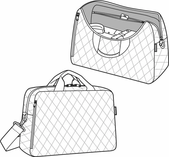 Beste deal π Reisenthel Dufflebag M Reistas - 38L - Rhombus Black Zwart β¨ 7 Beste deal π Reisenthel Dufflebag M Reistas - 38L - Rhombus Black Zwart β¨ - Afbeelding 5