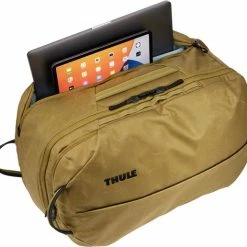 Beste deal 🎉 Thule Reistassen Zonder Wielen / Rugzak / Laptoptas / Schooltas - Aion - 16 Inch - 40 Liter - Goud 🔥 -Samsonite Winkel 550x516 2