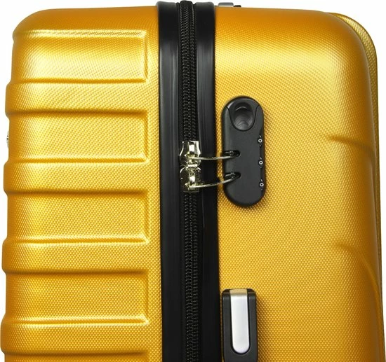 Aanbiedingen 👍 Madison Madisson - Reis Koffer - 70cm - Cijferslot- Lichtgewicht Koffer - 4 Wielen- Geel - Black Friday 2022 😉 11 Aanbiedingen 👍 Madison Madisson - Reis Koffer - 70cm - Cijferslot- Lichtgewicht Koffer - 4 Wielen- Geel - Black Friday 2022 😉 - Afbeelding 9