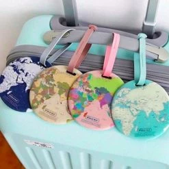 Goedkoopste 🎁 ProductGoods - Koffer Label|Bagage|Vakantie|Reizen|Handig Hulpmiddel|Blauw | Bagagelabel 🎉