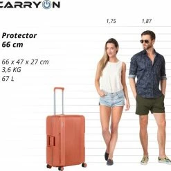 Aanbiedingen 🎁 CarryOn Protector Luxe Koffer - Trolley 66cm Met TSA-klikslot - 4-delige Packer Set - Ultralicht - Terra Oranje 💯 -Samsonite Winkel 550x521 4