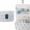 Beste Verkoop 🔥 Fako Fashion® - Toilettas Met Haak - Travel Bag - Organizer Voor Toiletartikelen - Reisartikelen - Travel Bag - Ophangbare Toilettas - Cactus Wit 😍 -Samsonite Winkel 550x522
