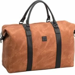 Beste deal 🧨 Lycke Oslo Reistas / Weekendtas - 40 X 50 X 20 Cm - 40 Liter - Kim - Cognac ❤️