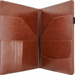 Goedkoop 🌟 GoodlineNL Goodline® - Reispapieren Hoesje / A5 Reisdocumenten Mapje / Organizer - R4 - Donkerbruin 😍 -Samsonite Winkel 550x530 3