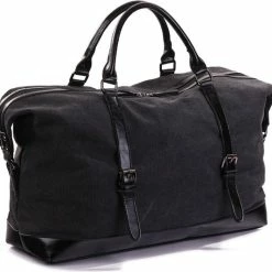 Coupon 🔔 Merkloos Ines Delaure - Weekendtas - Weekender - Reistas - Sport Tas - 35 Liter - Zwart 🎉 -Samsonite Winkel 550x531 1