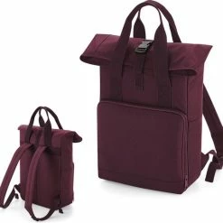 Uitgang ⭐ Senvi Rugzak/Backpack Twin/RolTop - Kleur Bordeaux - 14 Liter 🌟