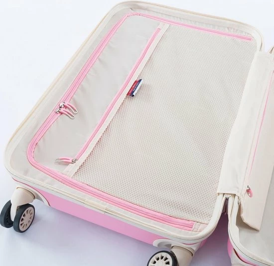 Gloednieuw โญ Decent Star Maxx Large Koffer - 76 Cm - TSA Slot - Pastel Roze ๐งจ 17 Gloednieuw โญ Decent Star Maxx Large Koffer - 76 Cm - TSA Slot - Pastel Roze ๐งจ - Afbeelding 15