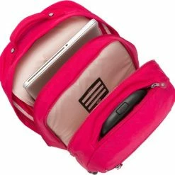 Kopen 🎁 Kipling Sari Dames Rugzak - 27 Liter - True Pink ❤️ -Samsonite Winkel 550x538
