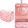 Hete verkoop 🎁 Fako Fashion® - Toilettas Met Haak - Travel Bag - Organizer Voor Toiletartikelen - Reisartikelen - Travel Bag - Ophangbare Toilettas - Kersen Roze 🛒 -Samsonite Winkel 550x539 8