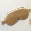 Flash-uitverkoop 🧨 Merkloos Premium Zacht Zijden Slaapmasker - Verduisterend - Goud - Verkrijgbaar In Veel Verschillende Kleuren ✔️