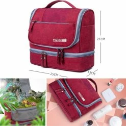 Goedkoopste ๐ Rainbecom Toilettassen - Beautycases - Toilettas Met Haak - Reis Organizer - Rood ๐ฅฐ 14 Goedkoopste ๐ Rainbecom Toilettassen - Beautycases - Toilettas Met Haak - Reis Organizer - Rood ๐ฅฐ -Samsonite Winkel 550x545 1