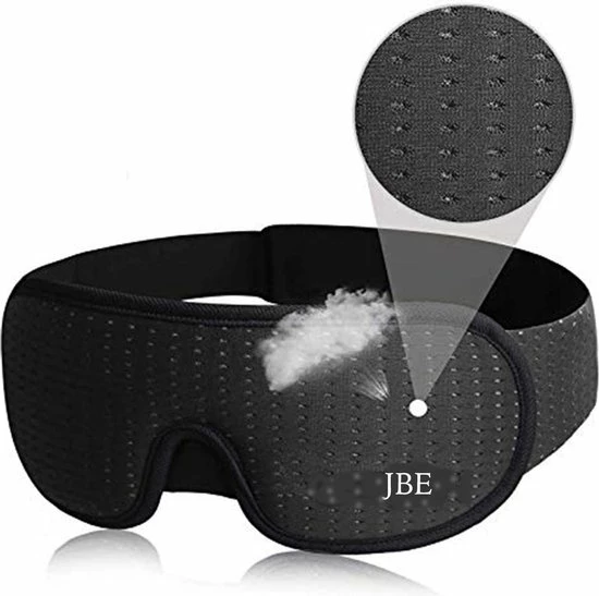 Beste deal π JBE Slaapmasker- Voor Mannen En Vrouwen - Traagschuim Oogmasker - Nachtmasker - 100% Verduisterend π 6 Beste deal π JBE Slaapmasker- Voor Mannen En Vrouwen - Traagschuim Oogmasker - Nachtmasker - 100% Verduisterend π - Afbeelding 4