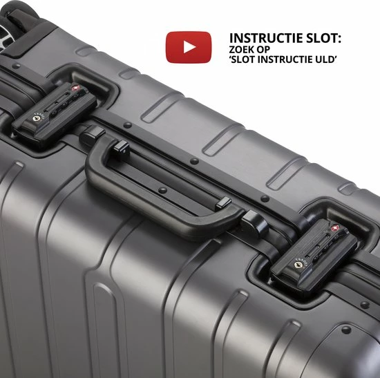 Beste deal π₯° CarryOn ULD π Handbagage - Luxe Aluminium Trolley 55cm - Dubbel TSA Slot - Dubbele Wielen - Grijs β€οΈ 9 Beste deal π₯° CarryOn ULD π Handbagage - Luxe Aluminium Trolley 55cm - Dubbel TSA Slot - Dubbele Wielen - Grijs β€οΈ - Afbeelding 7