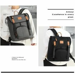 Kopen 🧨 Merkloos Rugzak - 15.6 Inch Laptoptas - Rugzakken - Kerstmis - Kerstfeest - 🎅 Christmas Gift - Waterdichte - Met Laptopvak - Heren - Dames - Jongens - Meisjes - Grijs - Zwart 🔥 -Samsonite Winkel 550x549 1