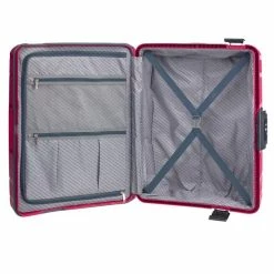 Coupon 🤩 CarryOn Steward TSA Reiskoffer - 65cm Trolley Met Kliksloten - Dubbele Wielen - Rood 😉 16 Coupon 🤩 CarryOn Steward TSA Reiskoffer - 65cm Trolley Met Kliksloten - Dubbele Wielen - Rood 😉 -Samsonite Winkel 550x550 135