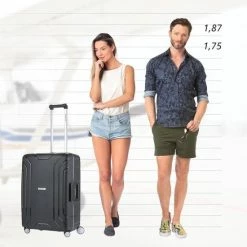 Coupon 🤩 CarryOn Steward TSA Reiskoffer - 65cm Trolley Met Kliksloten - Dubbele Wielen - Rood 😉 23 Coupon 🤩 CarryOn Steward TSA Reiskoffer - 65cm Trolley Met Kliksloten - Dubbele Wielen - Rood 😉 -Samsonite Winkel 550x550 142