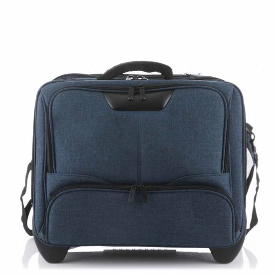 Goedkoopste ๐ Dermata Business Laptop Trolley Canvas 3456CV Petrol โค๏ธ 10 Goedkoopste ๐ Dermata Business Laptop Trolley Canvas 3456CV Petrol โค๏ธ - Afbeelding 8