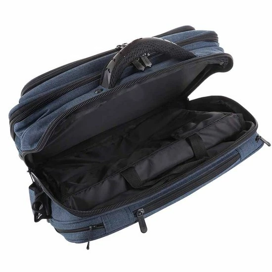 Goedkoopste ๐ Dermata Business Laptop Trolley Canvas 3456CV Petrol โค๏ธ 13 Goedkoopste ๐ Dermata Business Laptop Trolley Canvas 3456CV Petrol โค๏ธ - Afbeelding 11