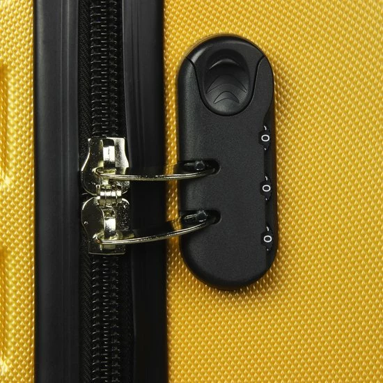 Aanbiedingen 👍 Madison Madisson - Reis Koffer - 70cm - Cijferslot- Lichtgewicht Koffer - 4 Wielen- Geel - Black Friday 2022 😉 8 Aanbiedingen 👍 Madison Madisson - Reis Koffer - 70cm - Cijferslot- Lichtgewicht Koffer - 4 Wielen- Geel - Black Friday 2022 😉 - Afbeelding 6