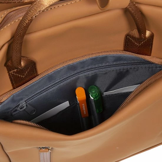 Uitgang 🔥 New Rebels® Harper - Rugtas - Bruin - Waterbestendig - 13.313121087 - 9L - 28x8x38cm - Rugzak / 🎒 Backpack 🔔 17 Uitgang 🔥 New Rebels® Harper - Rugtas - Bruin - Waterbestendig - 13.313121087 - 9L - 28x8x38cm - Rugzak / 🎒 Backpack 🔔 - Afbeelding 15