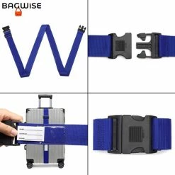 Aanbiedingen ❤️ Bagwise 2 X Kofferriem - Bagage Band - Luggage Belt - Bagage Gordel -Afstelbaar - 200cm X 5 Cm - Blauw ✔️ 12 Aanbiedingen ❤️ Bagwise 2 X Kofferriem - Bagage Band - Luggage Belt - Bagage Gordel -Afstelbaar - 200cm X 5 Cm - Blauw ✔️ -Samsonite Winkel 550x550 516