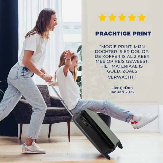 Beste deal 🥰 MuchoWow® Koffer - Quotes - Spreuken - Mij Niet Bellen. - Groen - Past Binnen 55x40x20 Cm En 55x35x25 Cm - 👜 Handbagage - Trolley - Fotokoffer 👏 7 Beste deal 🥰 MuchoWow® Koffer - Quotes - Spreuken - Mij Niet Bellen. - Groen - Past Binnen 55x40x20 Cm En 55x35x25 Cm - 👜 Handbagage - Trolley - Fotokoffer 👏 - Afbeelding 5