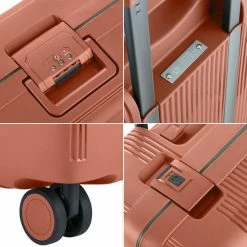 Aanbiedingen 🎁 CarryOn Protector Luxe 👜 Handbagage Koffer - Trolley 55cm Met TSA-klikslot - 4-delige Packer Set - Ultralicht - Terra Oranje 😉 14 Aanbiedingen 🎁 CarryOn Protector Luxe 👜 Handbagage Koffer - Trolley 55cm Met TSA-klikslot - 4-delige Packer Set - Ultralicht - Terra Oranje 😉 -Samsonite Winkel 550x550 558