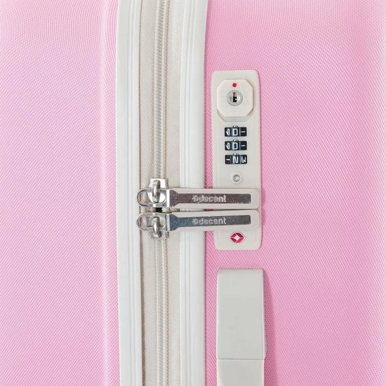 Gloednieuw โญ Decent Star Maxx Large Koffer - 76 Cm - TSA Slot - Pastel Roze ๐งจ 10 Gloednieuw โญ Decent Star Maxx Large Koffer - 76 Cm - TSA Slot - Pastel Roze ๐งจ - Afbeelding 8